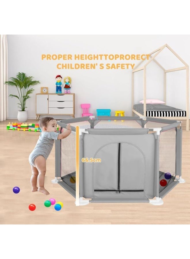 Hexagonal playground for babies and toddlers - Image 4
